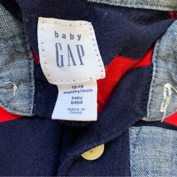 ✨2/20✨ Baby Gap Striped One-Piece Outfit - Picture 5 of 6